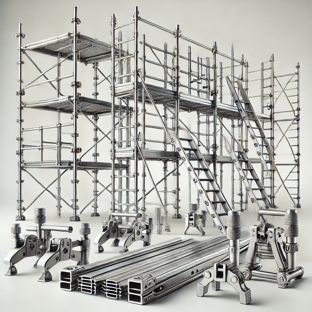 2 Man 500 Lbs. Capacity 24" X 16' Stage • Aluminum Plank