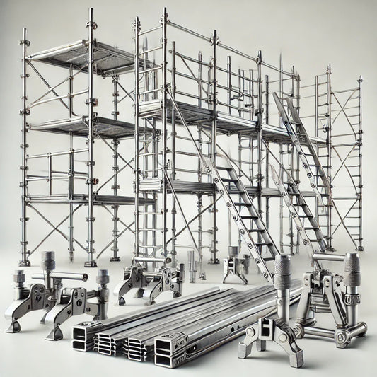 2 Man 500 Lbs. Capacity 24" X 16' Stage • Aluminum Plank