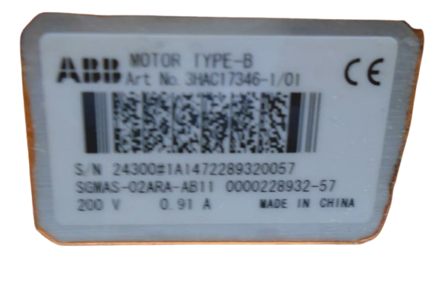 ABB Robotics 3HAC17346-1 Motor M24 Type B for IRB Robots